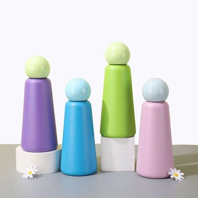 Modern Design 500ml garrafa de água de aço inoxidável isolado caneca de viagem com tampa fofinha