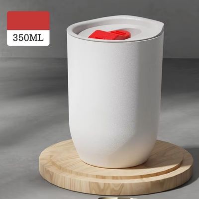 350ml Logotipo personalizado plástico de grande capacidade Desportos ao ar livre Portátil de palha Garrafa de água potável
