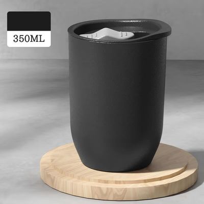 350ml Logotipo personalizado plástico de grande capacidade Desportos ao ar livre Portátil de palha Garrafa de água potável
