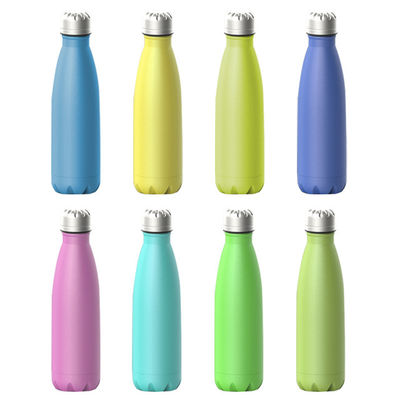 Garrafa de água isolada de aço inoxidável 350 ML 500 ML 750 ML 1000 ML para design moderno