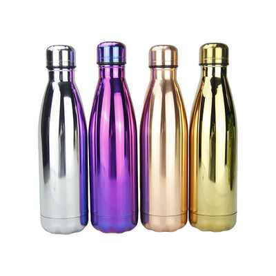 Bottle tumblers em forma de cola de aço inoxidável isolado sustentável para escritório/carro/casa