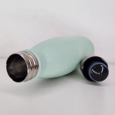 Bottle tumblers em forma de cola de aço inoxidável isolado sustentável para escritório/carro/casa