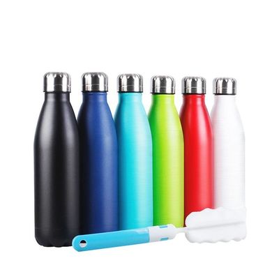 304 aço inoxidável frasco de vácuo de parede dupla logotipo personalizado garrafa térmica para bebidas