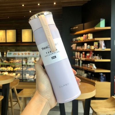 Isolamento térmico 17 oz de aço inoxidável frasco de vácuo de parede dupla para actividades ao ar livre