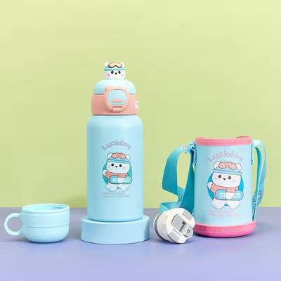 Garrafa de água isolada de aço inoxidável de 500 ml de capacidade