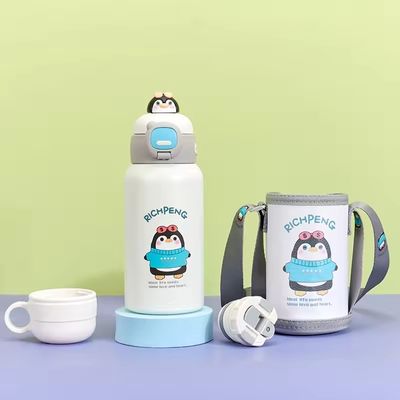 Garrafa de água isolada de aço inoxidável de 500 ml de capacidade