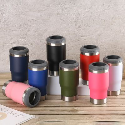 Aço inoxidável de cores personalizadas 14oz de vidro de vácuo de parede dupla para o mercado de estoque