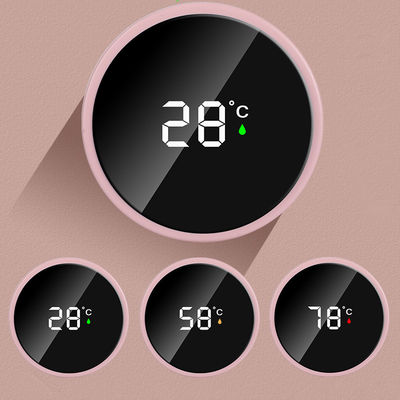 Display de tampa inteligente Bottle de água de isolamento térmico para controle preciso da temperatura