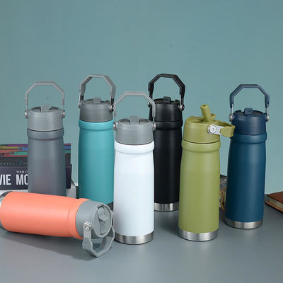 Logotipo personalizado Bottle de água quente de aço inoxidável isolado em 7 cores ou design personalizado