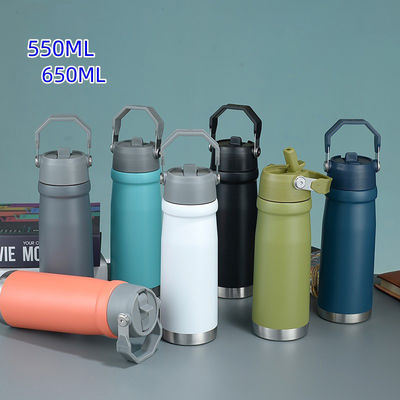 Logotipo personalizado Bottle de água quente de aço inoxidável isolado em 7 cores ou design personalizado