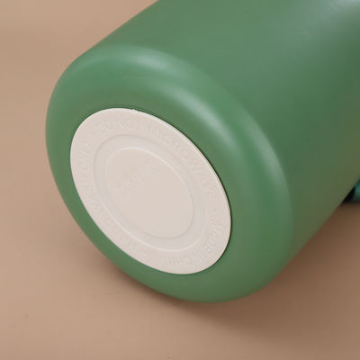 Desenho de desenhos animados 800 ml de aço inoxidável Café de viagem de vácuo Flask Cup com Faixa e palha