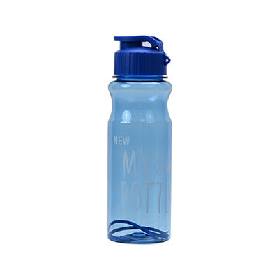 Garrafas de água potável de PET de 500 ml, unisex, com logotipo personalizado e fornecimento de amostra