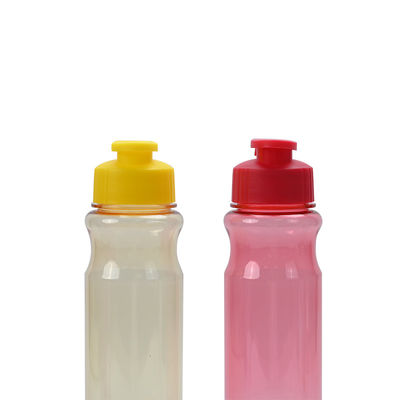 Garrafas de água potável de PET de 500 ml, unisex, com logotipo personalizado e fornecimento de amostra