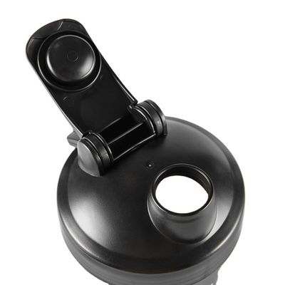 700 ml Shaker Protein Fitness Ginásio Garrafa de Água Shaker de plástico Copo com bola inoxidável