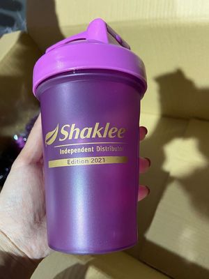 700 ml Shaker Protein Fitness Ginásio Garrafa de Água Shaker de plástico Copo com bola inoxidável