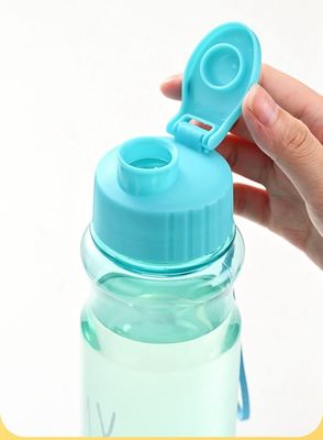 500ml PET BPA Free Cup Botalhas de Água de Bebida de Plástico com Faixa para Fitness