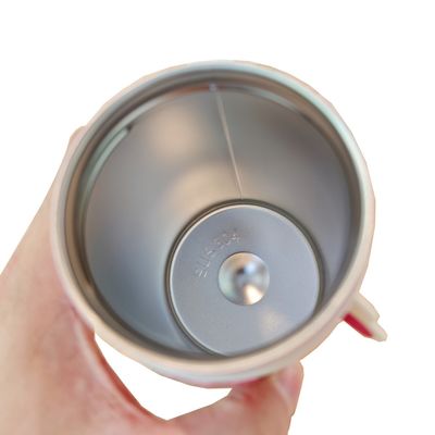 420 ml Tubler de água de aço inoxidável frasco de vácuo de parede dupla isolado garrafa de viagem xícara de café com tampa de alça