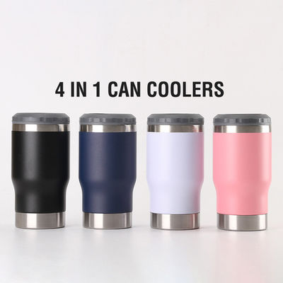 Cor personalizada 14 oz de aço inoxidável refrigerador de lata isolado para latas magras ao ar livre