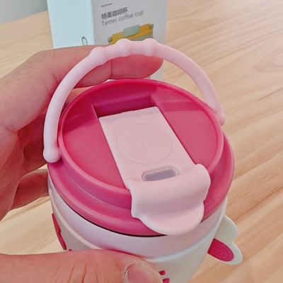Termos diários isolados a vácuo de aço inoxidável 304 com corda de elevação e design portátil