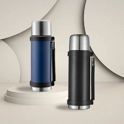 Botelha de água com isolamento a vácuo de aço inoxidável 304 1200 ml Capacidade para atividades ao ar livre