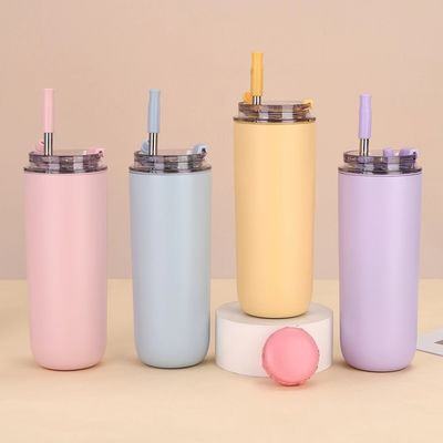 280ml 500ml Vacuum Coffee Tumbler de aço inoxidável