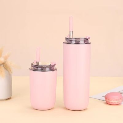 Copas de café de aço inoxidável 304 Design moderno garrafa reutilizável para bebidas quentes e frias