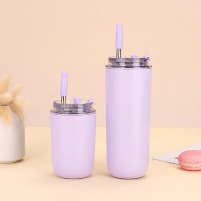 Copas de café de aço inoxidável 304 Design moderno garrafa reutilizável para bebidas quentes e frias