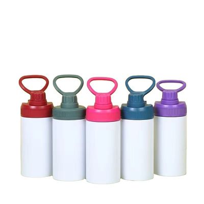 Flasca de vácuo de termo de aço inoxidável 304 de design moderno com tampa para viagens