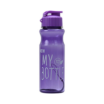 500ml de PET BPA personalizado Copo Pessoal Grátis Bottles de água potável de plástico desportivo com correia multicoloridos