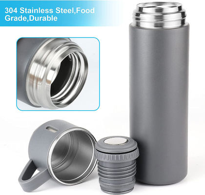 Embalagem de caixa de presente 500ml Flask Thermos de aço inoxidável para presentes de negócios