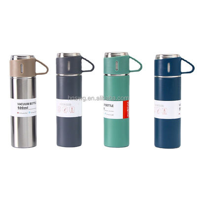 Tipo de metal aço inoxidável Business Bottle de água isolada 500ml Vacuum Mug Cup