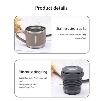 Tipo de metal aço inoxidável Business Bottle de água isolada 500ml Vacuum Mug Cup