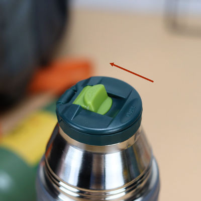 Flasca de vácuo para negócios Tipo de frasco para o exterior com grande capacidade e 3 tampas