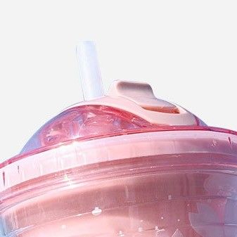 Copo de parede dupla de 400g com palha A garrafa de água de padrão personalizado mais popular da moda