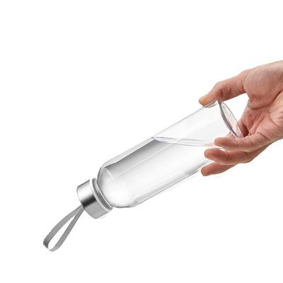 Padrão personalizado 300ml 400ml 500ml garrafa de plástico para esportes ao ar livre e viagens eficiência