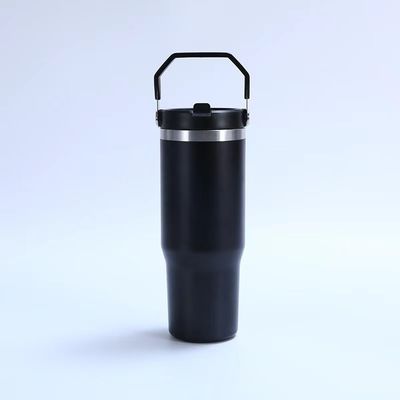 30oz 304 Thermos de aço inoxidável frasco de vácuo colorido logotipo personalizado viagem caneca de café garrafa reutilizável