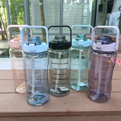 2000 ml garrafa de água de plástico Neoprene Vinho Boca larga Bebida Bottle Cover Manga Unisex