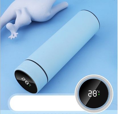 Termos customizados normais de 500 ml com display de temperatura digital inteligente e design à prova de vazamento