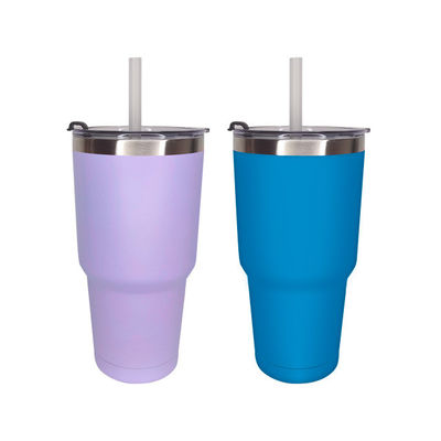 Modern Design 30oz Tubler de aço inoxidável de parede dupla para escritório/carro/casa