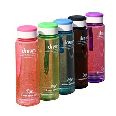 1L Flasca de fitness livre de BPA, ecológica e esportiva com capacidade de tampa