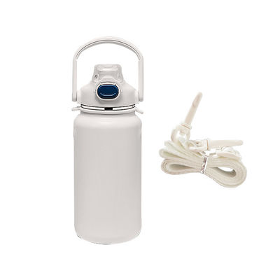 Garrafa de água isolada de grande capacidade pronta para envio Copo de café de vácuo de aço inoxidável