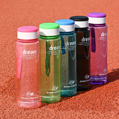 Beber Directo 1L Frigorífico Eco-Friendly Fitness Sport BPA livre garrafa portátil com marca de capacidade