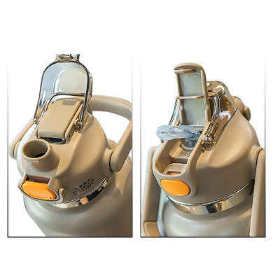 Garrafa de água isolada de grande capacidade pronta para envio Copo de café de vácuo de aço inoxidável