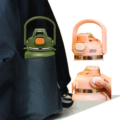 Copo Directo 2022 Aço Inoxidável Isolado Crianças Escola Garrafa de Água Cartoon Cute Crianças 12oz Portátil Dupla Parede Vacuum Thermoses Copo