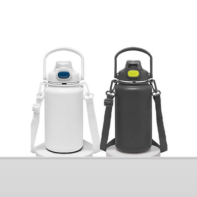 Vacuo Isolado 1300ml Dupla parede garrafa de água de aço inoxidável para criança de viagem de copo