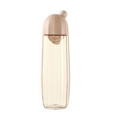 Bottle de água logotipo personalizado com tampa linda caneca à prova de vazamento para viagens escolares no exterior