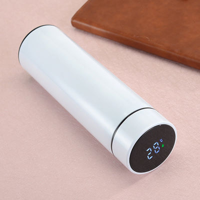 Não invertido estilo clássico 500 ml termo-vácuo frasco de termo com LED display de temperatura