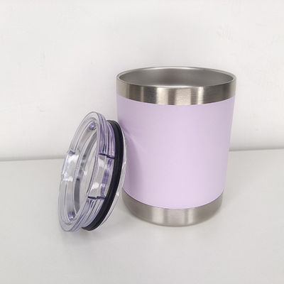 Taças de vinho isoladas de aço inoxidável de parede dupla 12 oz