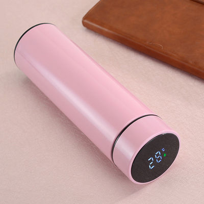 Não invertido estilo clássico 500 ml termo-vácuo frasco de termo com LED display de temperatura