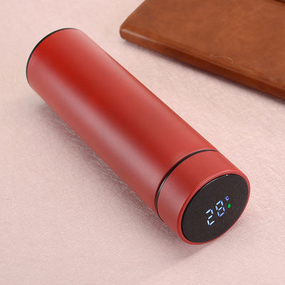 Não invertido estilo clássico 500 ml termo-vácuo frasco de termo com LED display de temperatura